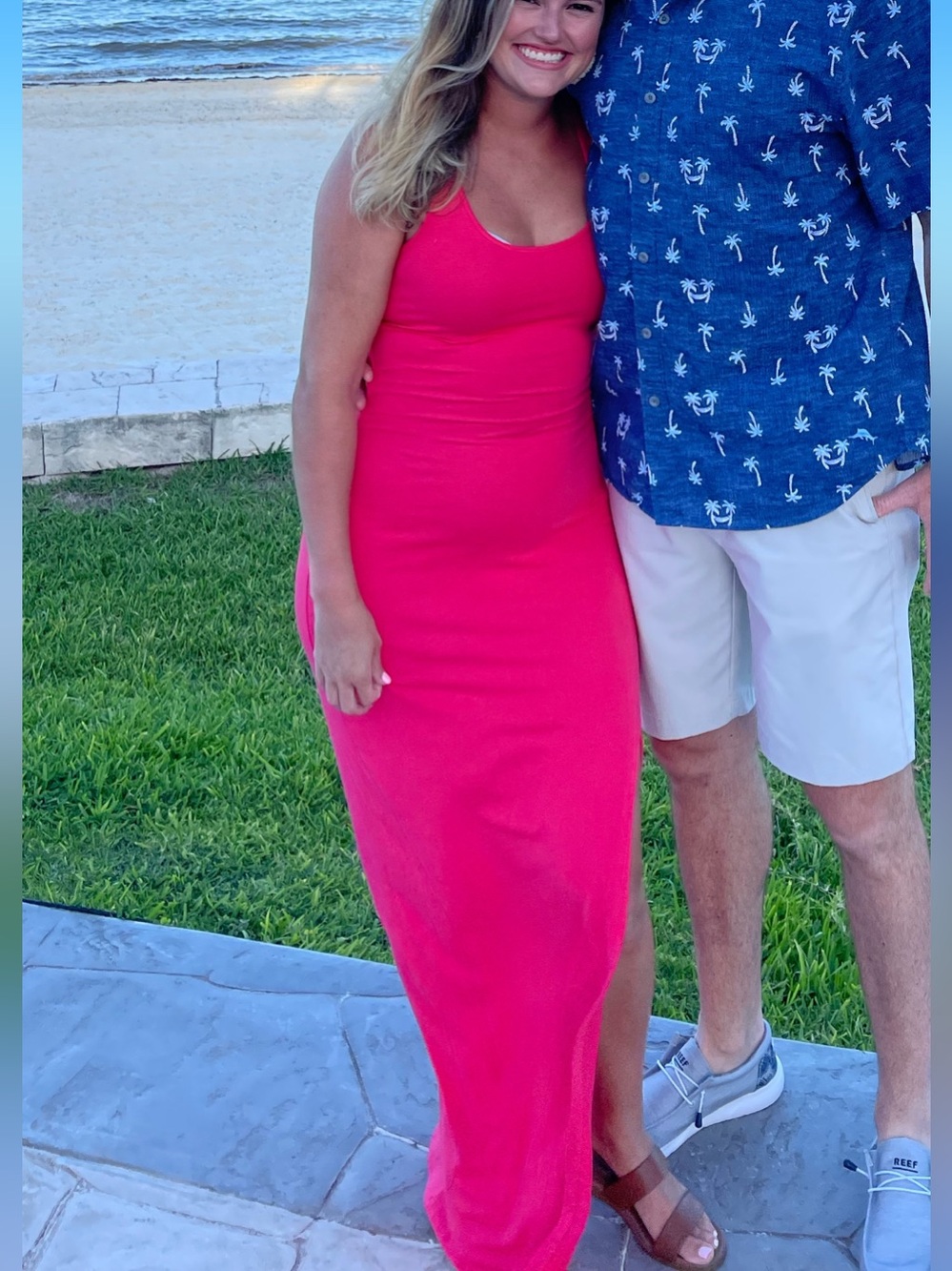 Maxi with slit